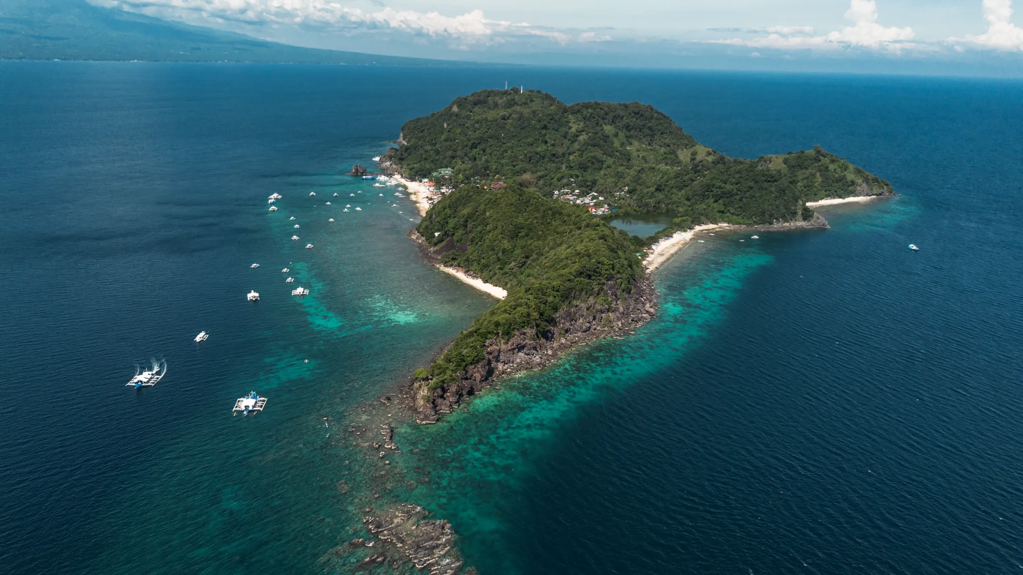 Verde Island from above: And it was even better from below.